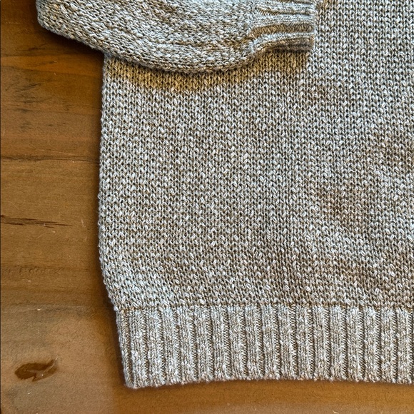 LOFT Women's Textured Green Cardigan - Picture 9 of 11